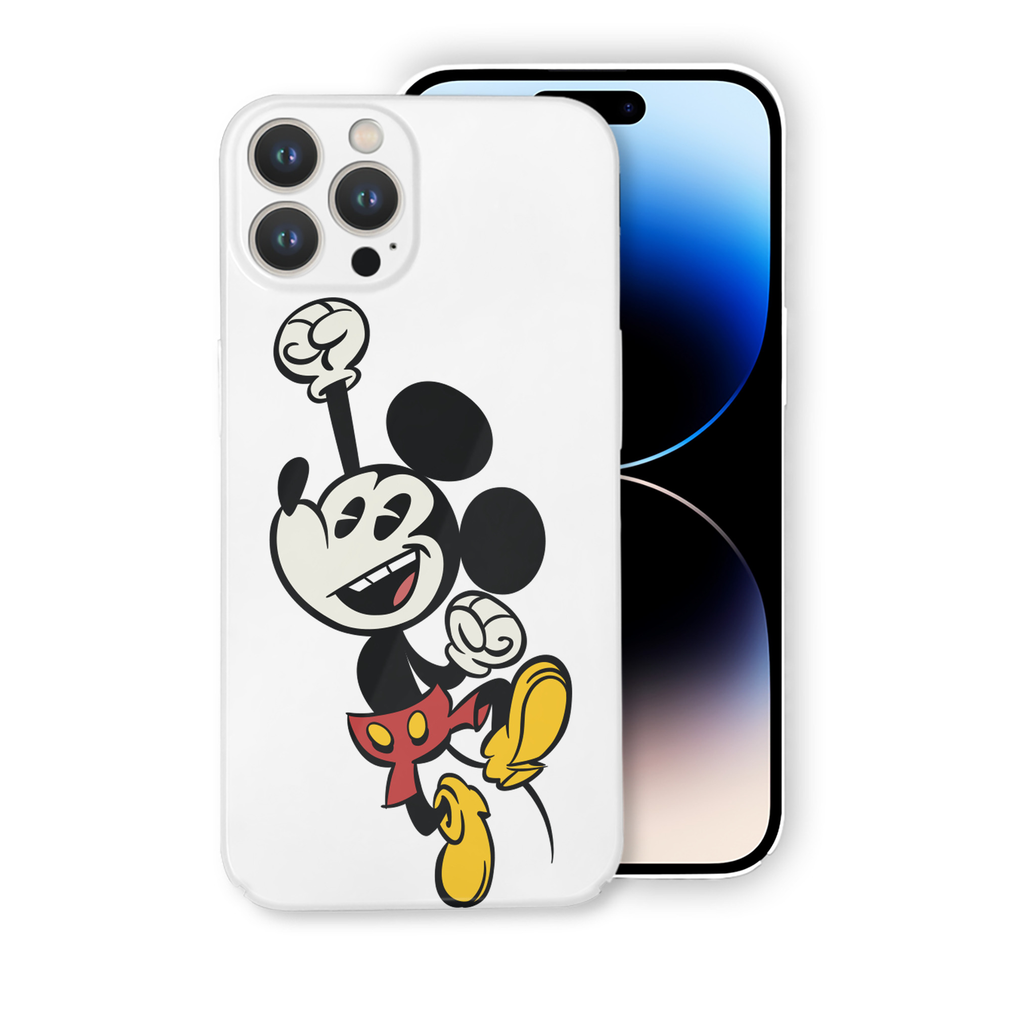 （画像用） ミッキーマウス Mickey Mouse 【iPhone 14シリーズ対応】ハードケース